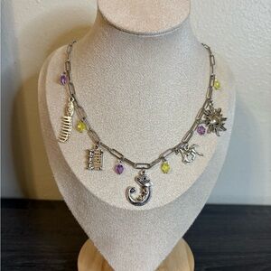 Handmade Tangled/Rapunzel Charm Necklace